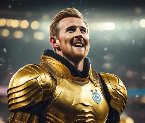 凱恩單賽季35球破德甲紀錄，淚灑球場(chǎng)奪金靴